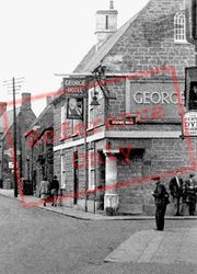 The George Hotel, High Street c.1950, Desborough