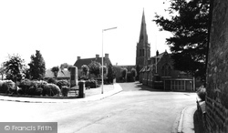 War Memorial And Church Of St Giles c.1955, Desborough