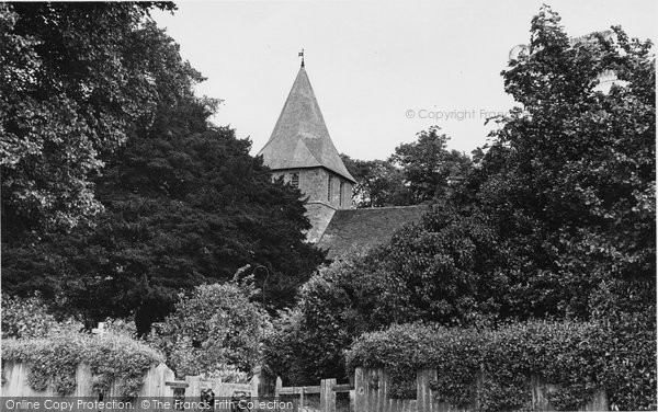 Photo of Detling, St Martin Of Tours' Church c.1955