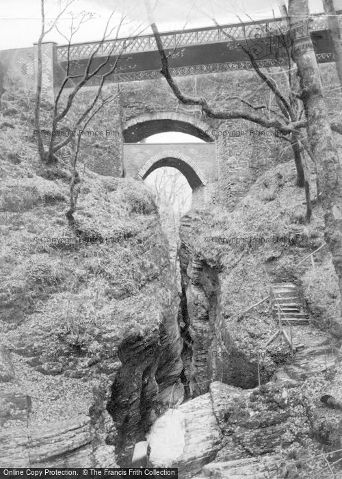 Photo of Devil's Bridge, c.1880 - Francis Frith