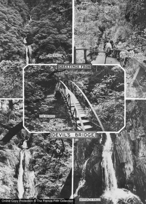 Photo of Devil's Bridge, Composite c.1960