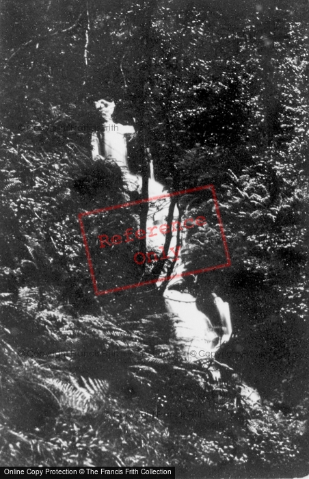 Photo of Devil's Bridge, Druids Glen c.1935