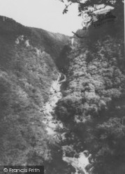 Gyfarllwyd Falls c.1960, Devil's Bridge