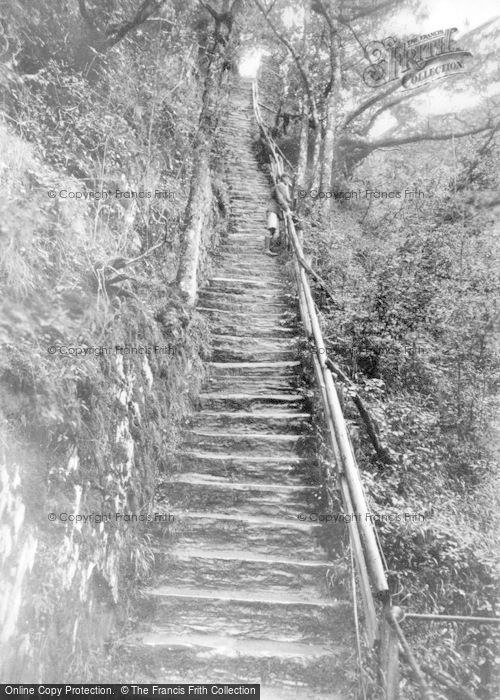 Photo of Devil's Bridge, Jacob's Ladder c.1935