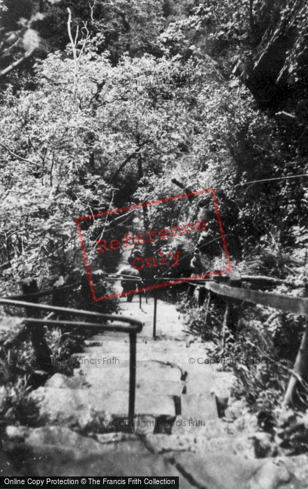 Photo of Devil's Bridge, Jacob's Ladder c.1955