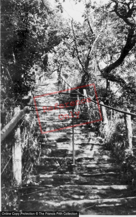 Photo of Devil's Bridge, Jacob's Ladder c.1955