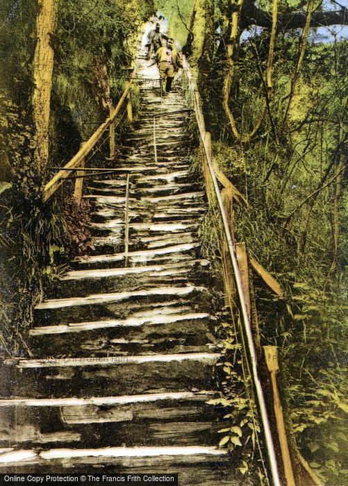 Photo of Devil's Bridge, Jacob's Ladder c.1955