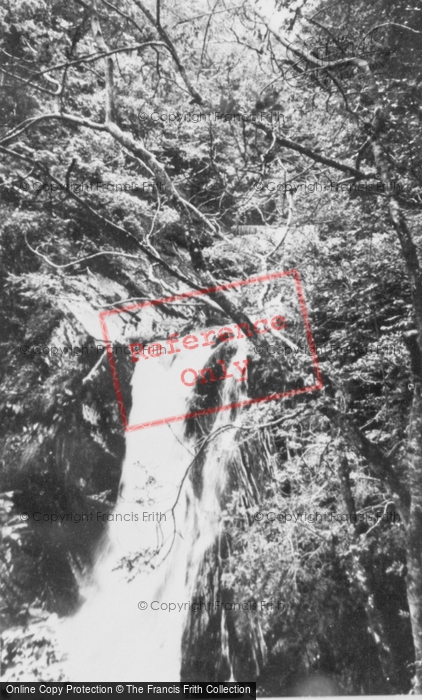Photo of Devil's Bridge, Mynach Falls c.1960