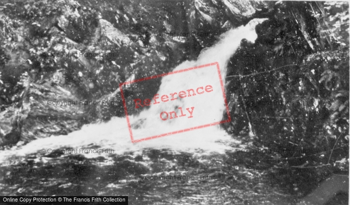 Photo of Devil's Bridge, Mynach Falls c.1960