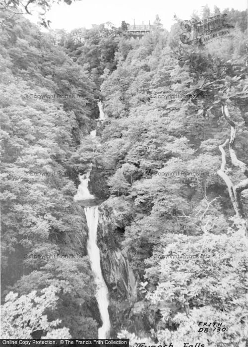 Photo of Devil's Bridge, Mynach Falls c.1960