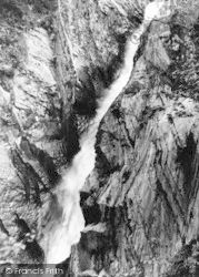 Mynach Falls c.1960, Devil's Bridge