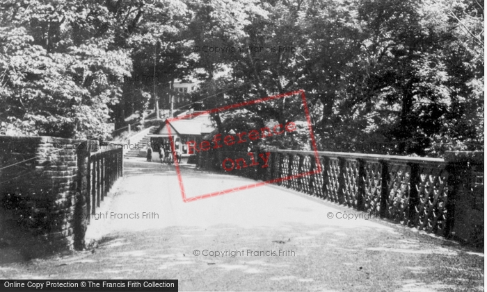Photo of Devil's Bridge, The Bridge c.1955