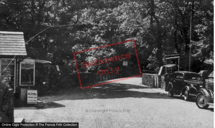 Photo of Devil's Bridge, The Cafe c.1955