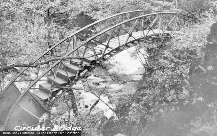 Photo of Devil's Bridge, The Circular Bridge c.1935