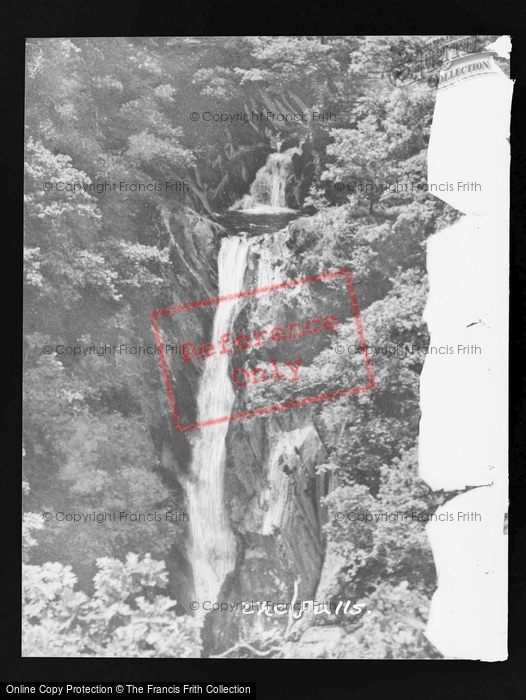 Photo of Devil's Bridge, The Falls c.1960
