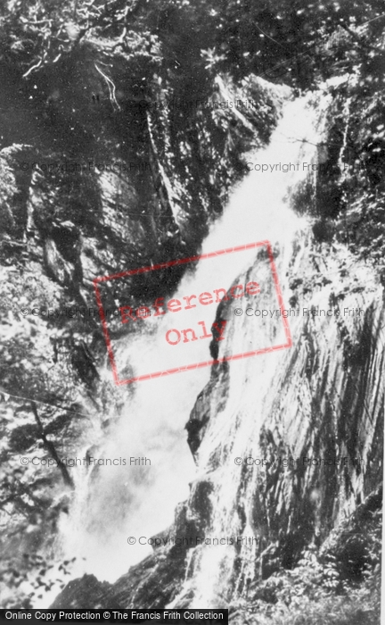Photo of Devil's Bridge, The Falls c.1960