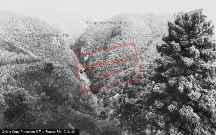 Photo of Devil's Bridge, The Falls c.1965