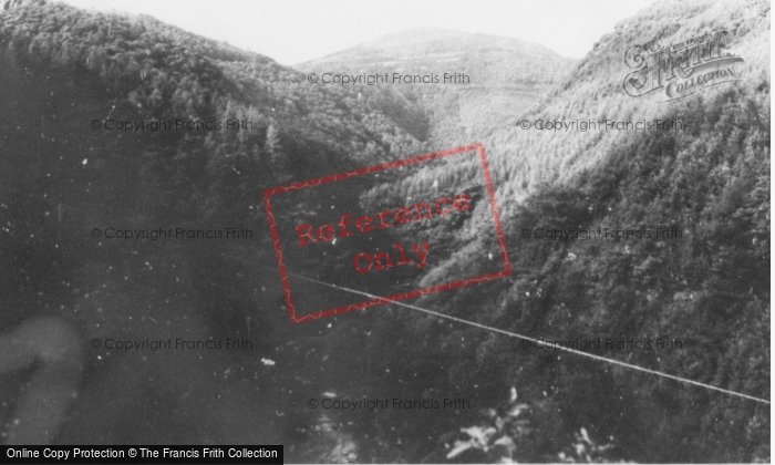 Photo of Devil's Bridge, The Falls c.1965