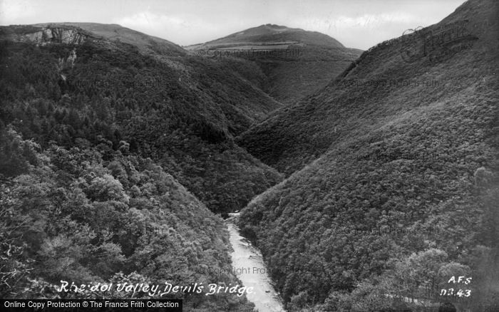 Photo of Devil's Bridge, The Rheidol Valley c.1939