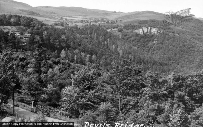 Photo of Devil's Bridge, The Rheidol Valley c.1955