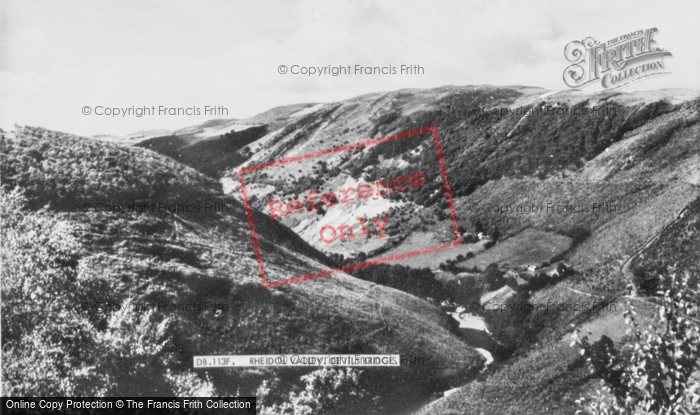 Photo of Devil's Bridge, The Rheidol Valley c.1960