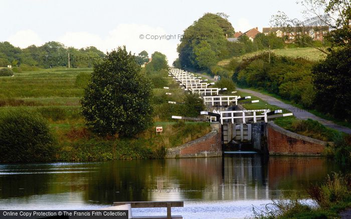 Photo of Devizes, Caen Hill Locks c.1990