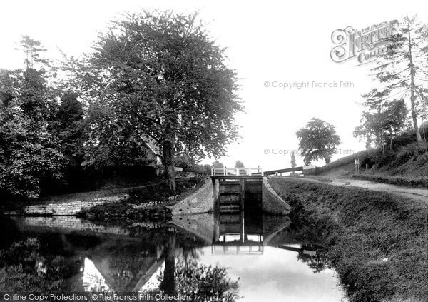 Photo of Devizes, Canal And Lock 1898