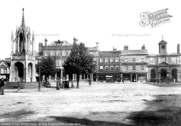 Photo of Devizes, Market Place 1899