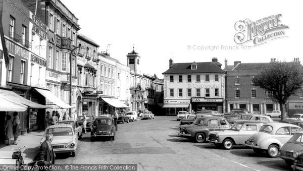 Photo of Devizes, Market Place c.1960