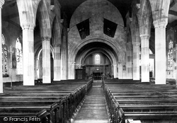 St John's Church, Interior 1898, Devizes