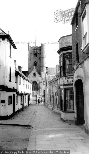 Photo of Devizes, St John's Walk c.1965