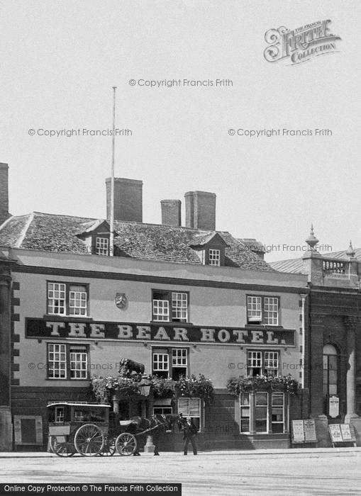 Photo of Devizes, The Bear Hotel 1898