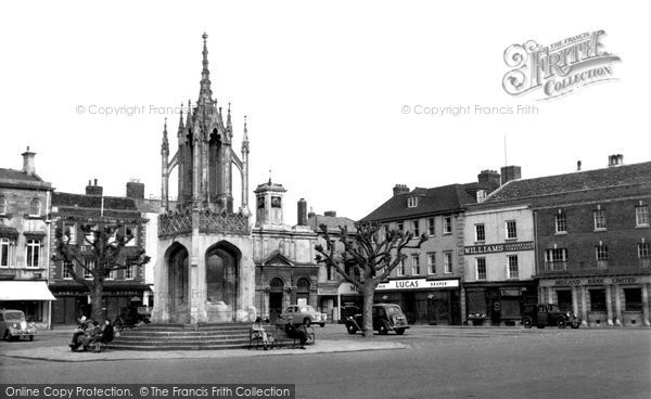 Photo of Devizes, The Market Place c.1955