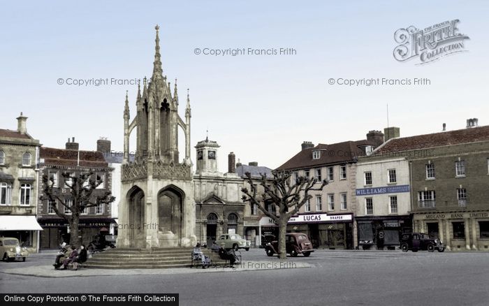 Photo of Devizes, The Market Place c.1955