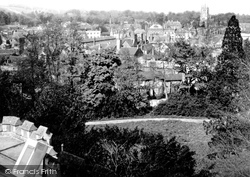 The View From The Castle c.1955, Devizes