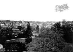 View From The Castle c.1955, Devizes