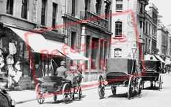 Carriages, Fore Street 1890, Devonport