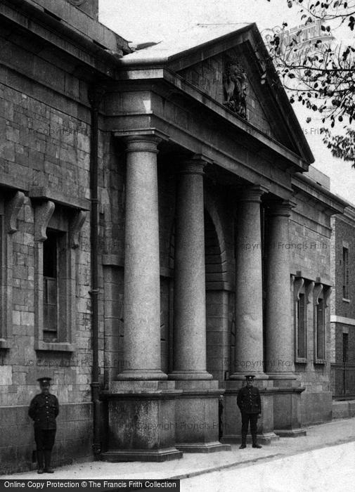 Photo of Devonport, Entrance To Raglan Barracks 1907
