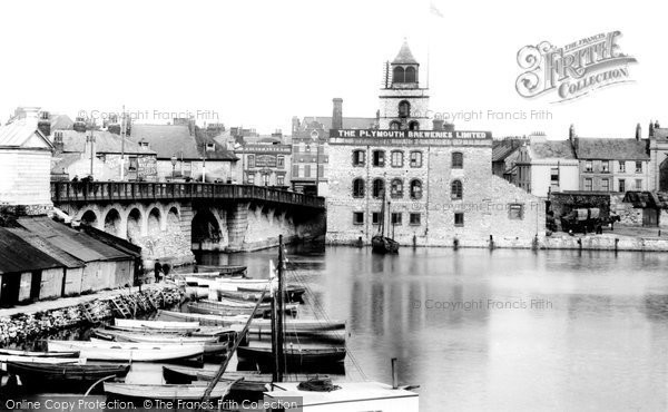 Photo of Devonport, Halfpenny Bridge 1904