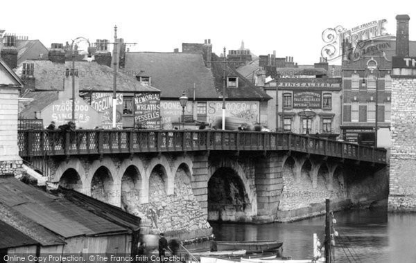 Photo of Devonport, Halfpenny Bridge 1904
