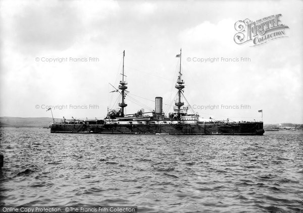Photo of Devonport, HMS Magnificent 1898