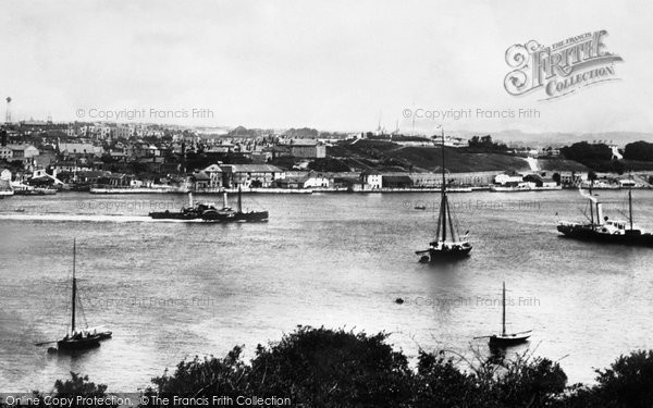 Photo of Devonport, Mount Wise From Cremyll 1890