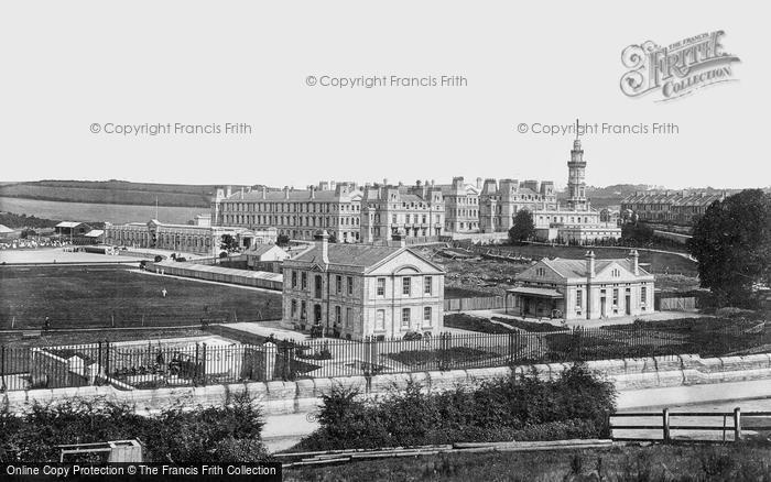 Photo of Devonport, The Royal Naval  Barracks 1898