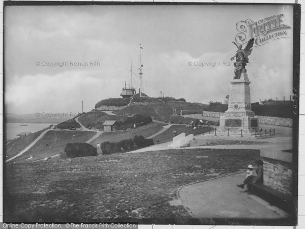 Photo of Devonport, The Scott Memorial 1925