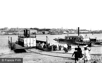 Devonport, Torpoint Ferry Bridge 1890