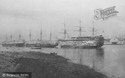 Training Ships (Impregnable, Inconstance And Emerald) 1913, Devonport