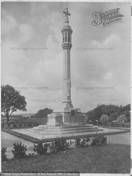 Photo of Devonport, War Memorial 1924