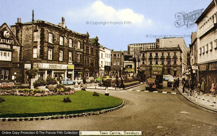 Photo of Dewsbury, Town Centre c.1960
