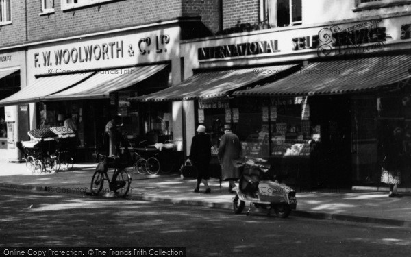 Photo of Didcot, Shops On The Broadway c.1960
