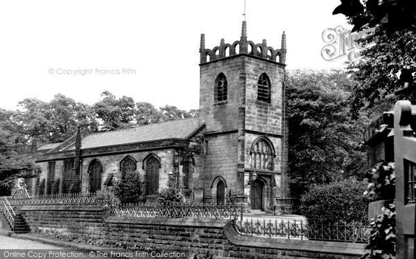 Photo of Didsbury, Church Of St James c.1955